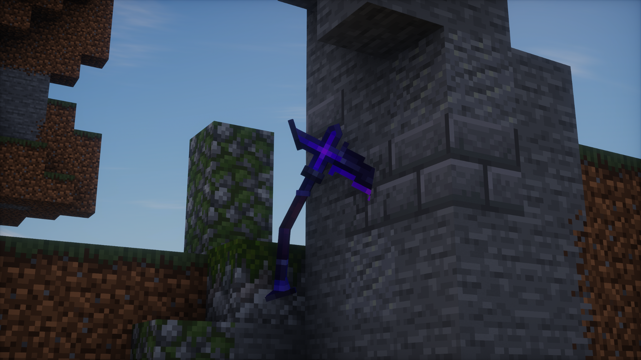The Hollow Scythe recovered from an ancient structure in The Frontier